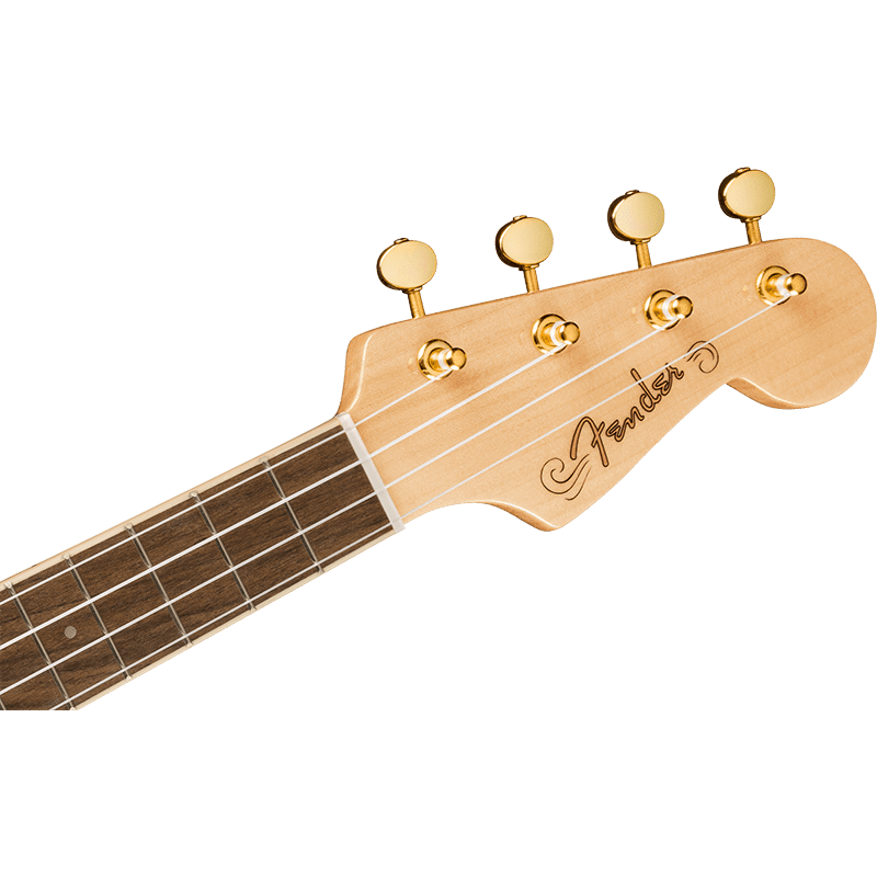 Fender Limited Edition Fullerton Strat Ukulele - Fiesta Red - Image 2