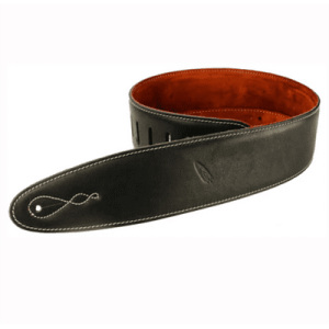 Leathergraft Pro Deluxe Guitar Strap - Rust