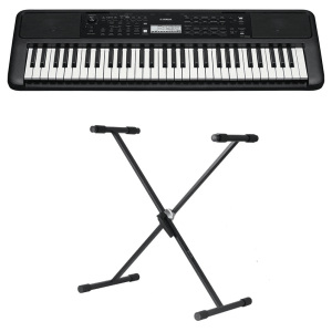 Yamaha PSR-E383 61-Key Portable Keyboard w/Keyboard Stand