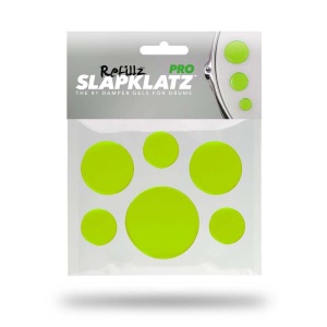 Slapkatz Pro Refillz Drum Dampeners - Alien Green