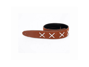 Leathergraft Gilmour Guitar Strap - Brown
