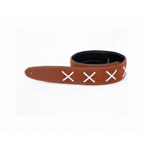 Leathergraft Gilmour Guitar Strap - Brown