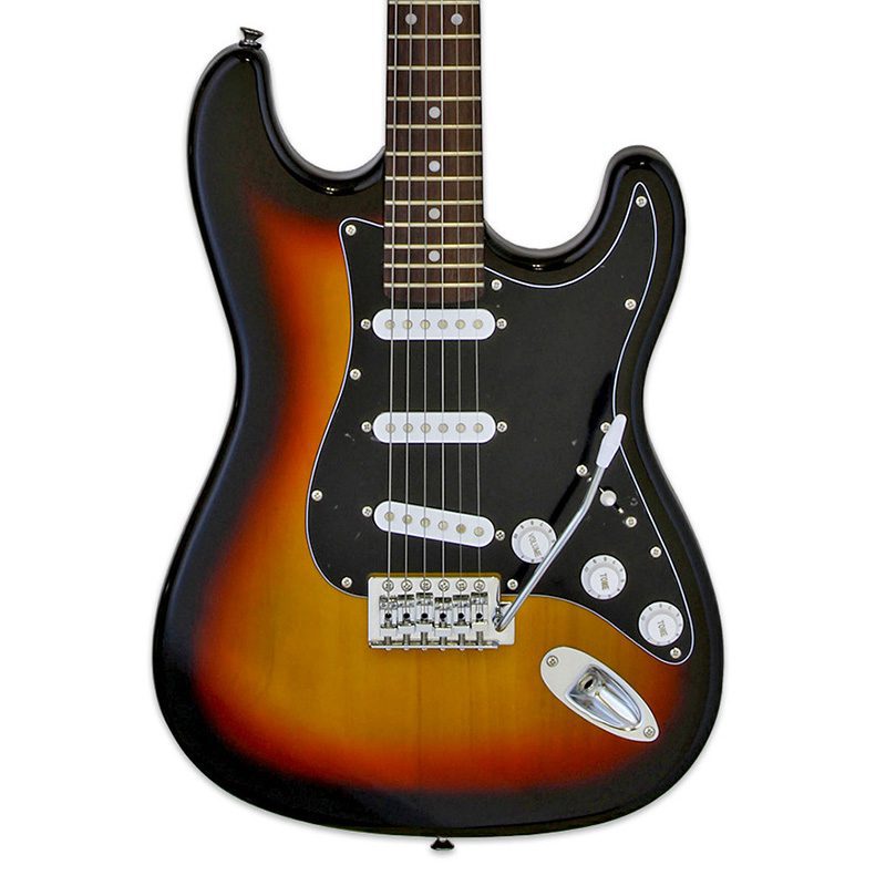 Aria STG-003 SPL 3 Tone Sunburst - Image 3