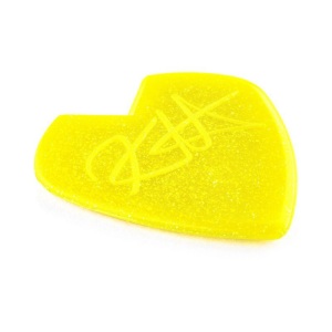 Dunlop Kirk Hammett Jazz III Pick Yellow Glitter - Set of 6