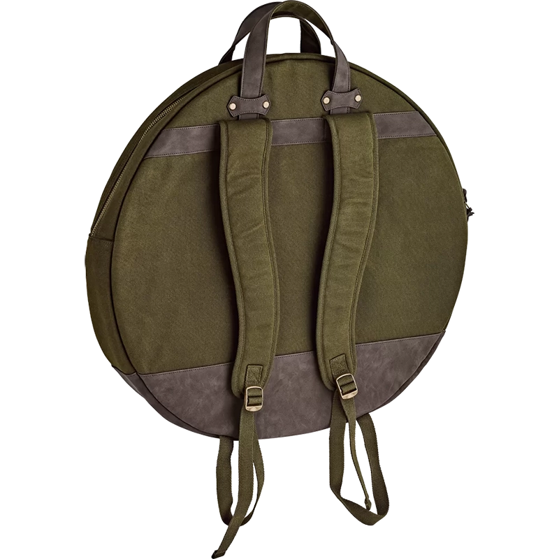 Meinl MWC22GR Waxed Canvas 22" Inch Cymbal Bag - Forest Green - Image 2
