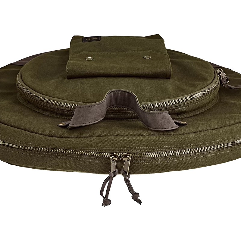 Meinl MWC22GR Waxed Canvas 22" Inch Cymbal Bag - Forest Green - Image 4