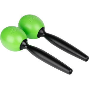 Meinl Nino 575GG -Molded ABS Maracas - Grass Green