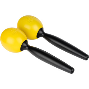 Meinl Nino 575Y -Molded ABS Maracas - Yellow