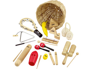 Meinl Nino SET515 - 15 Piece Percussion Pack w/Basket