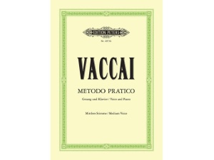 Vaccai - Metodo Practico - Medium Voice And Piano