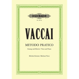 Vaccai - Metodo Practico - Medium Voice And Piano