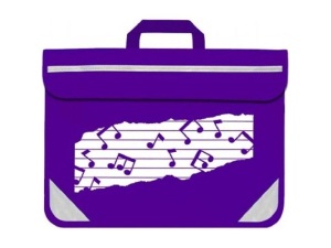 Mapac Sheet Music Bag - Purple