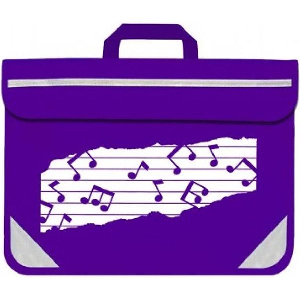 Mapac Sheet Music Bag - Purple