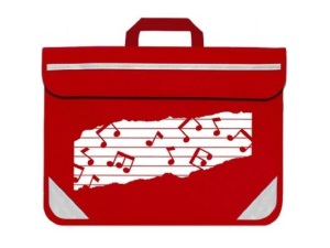Mapac Sheet Music Bag - Red