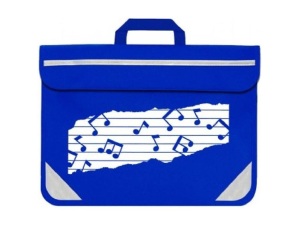 Mapac Sheet Music Bag - Royal Blue