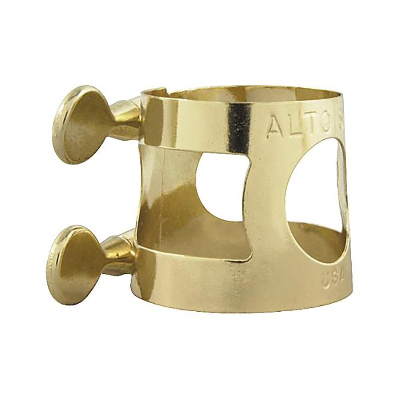 Trevor James Alto Saxophone Ligature - Gold Plated