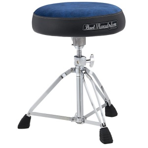 Pearl D-1500BLST Cloth Seat Drum Throne - Blue