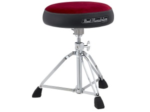 Pearl D-1500RST Cloth Seat Drum Throne - Red