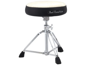 Pearl D-1500WST Cloth Seat Drum Throne - White