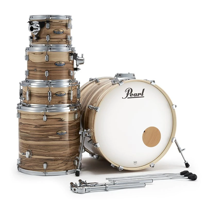 Pearl Decade Maple DMP925S/C889 w/ HWP834 Hardware Set - Gloss Exotic Maple - Image 10