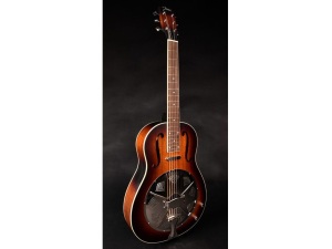 Johnson JR-812E-SB Single-Cone Resonator - Wood Body - Sunburst