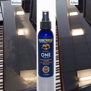 Music Nomad MN130 - Piano ONE - All-In-One Piano Cleaner, Polish + Wax