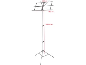 Stagg MUS-A25 BK - Folding Music Stand