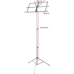 Stagg MUS-A25 BK - Folding Music Stand