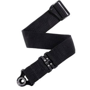 D'addario Auto-Lock Swivel Locking Guitar Strap - Black