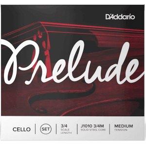 D'addario Prelude Cello String Set - 3/4 - Medium Tension