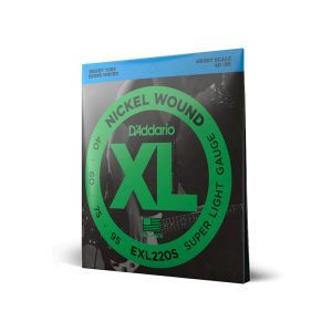 D'addario EXL220S Nickel Short Scale Bass Strings 40-95