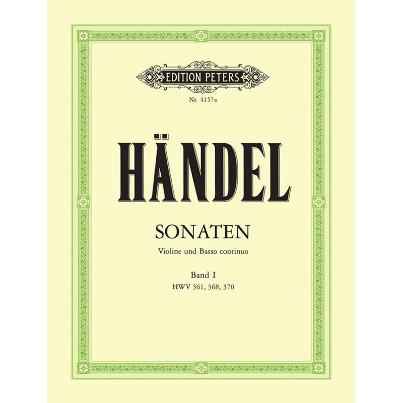 Handel - Sonatas - Volume 1
