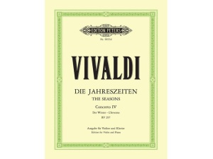 Vivaldi - The Seasons - Winter - Violin + Piano