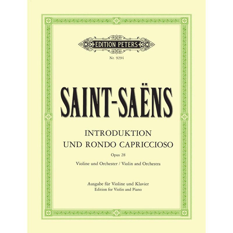 Saint sa ns introduction and rondo capriccioso op 28 promusica ie