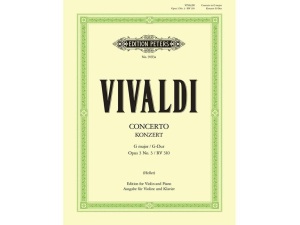 Vivaldi - Violin Concerto in G Op.3 No.3 RV310 - Violin + Piano