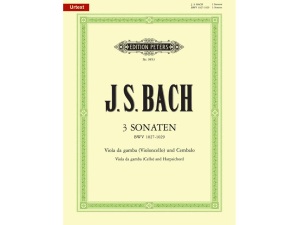 Bach - 3 Sonaten BWV 1027-1029