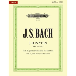 Bach - 3 Sonaten BWV 1027-1029