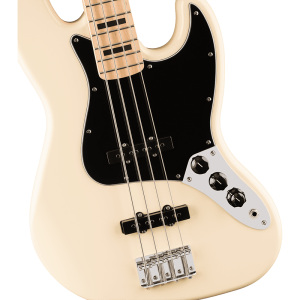 Fender Squier Affinity Active Jazz Bass - MN - BPG - Olympic White