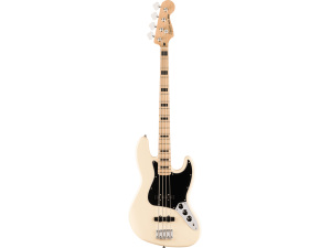 Fender Squier Affinity Active Jazz Bass - MN - BPG - Olympic White