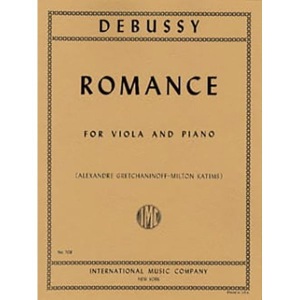 Debussy - Romanza - Viola + Piano