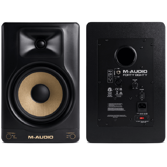 M-Audio Forty Eighty - 8" 150-Watt Bi Amplified Studio Monitor Pair - Image 11