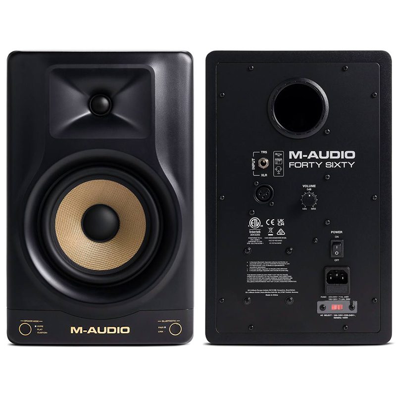 M-Audio Forty Sixty - 6.5" 100-Watt Bi Amplified Studio Monitor Pair - Image 11
