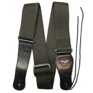 Rock You 2" Nylon Adjustable Guitar Strap - Black