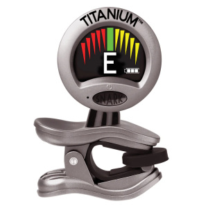 Snark Titanium Rechargable Clip On Tuner - Silver