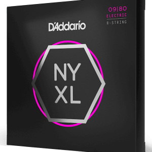 D'addario NYXL 0980 8-String Set - Super Light