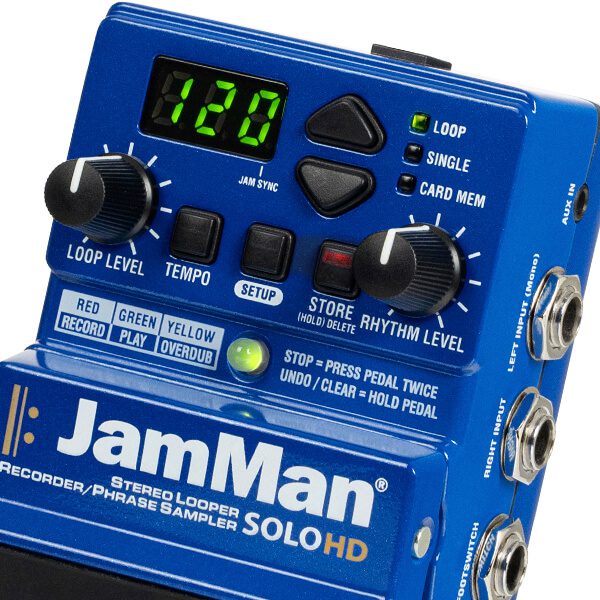 Digitech JamMan Solo HD - Stereo Looper/Recorder/Phrase Sampler - Image 4