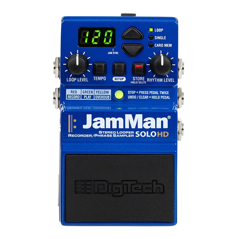 Digitech JamMan Solo HD - Stereo Looper/Recorder/Phrase Sampler