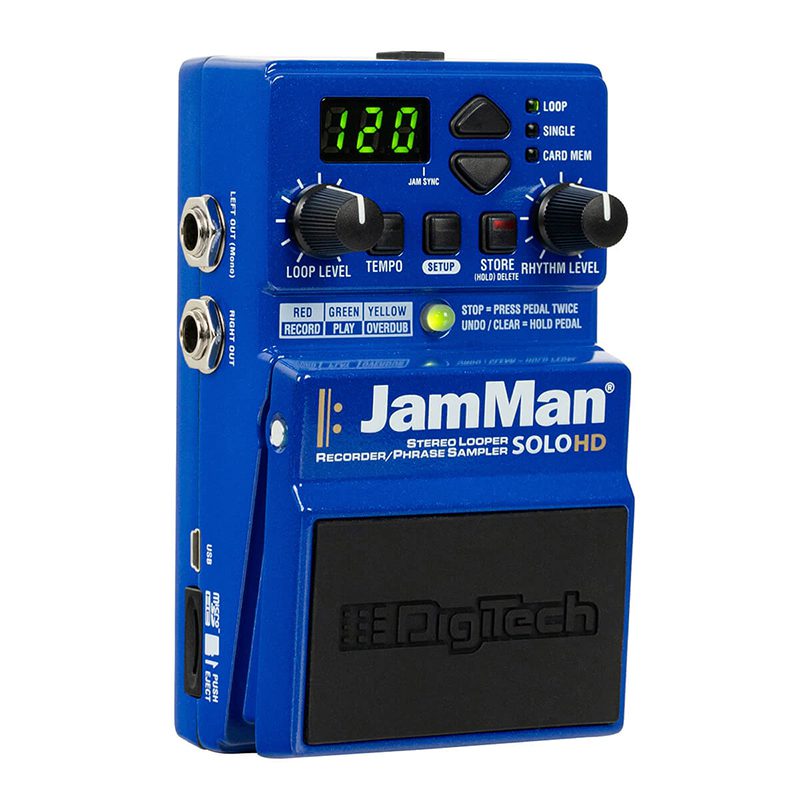 Digitech JamMan Solo HD - Stereo Looper/Recorder/Phrase Sampler - Image 6