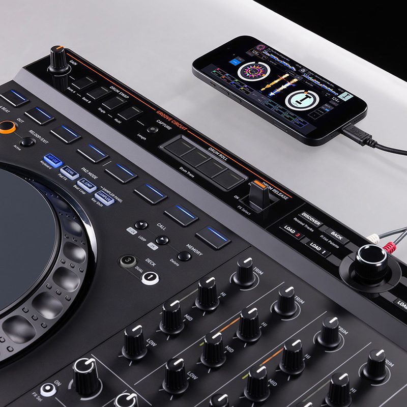 AlphaTheta DDJ-GRV6 4-Channel DJ Controller With Groove Circuit - Image 10