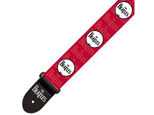 The Beatles Guitar Strap - Red